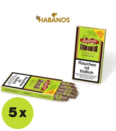  Handelsgold Green Apple Sigarillo