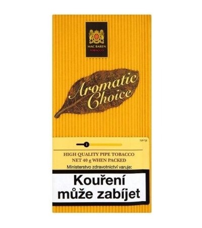 mac baren aromatic choice pipo tütünü