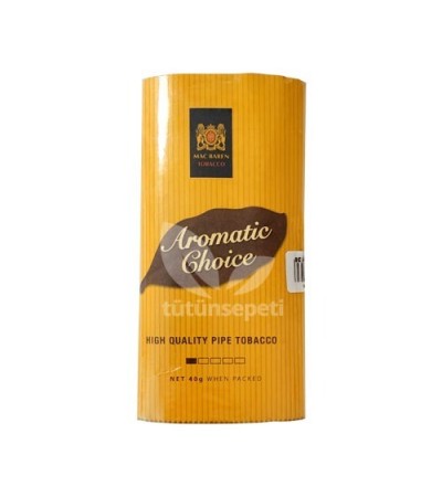 mac baren aromatic choice pipo tütünü